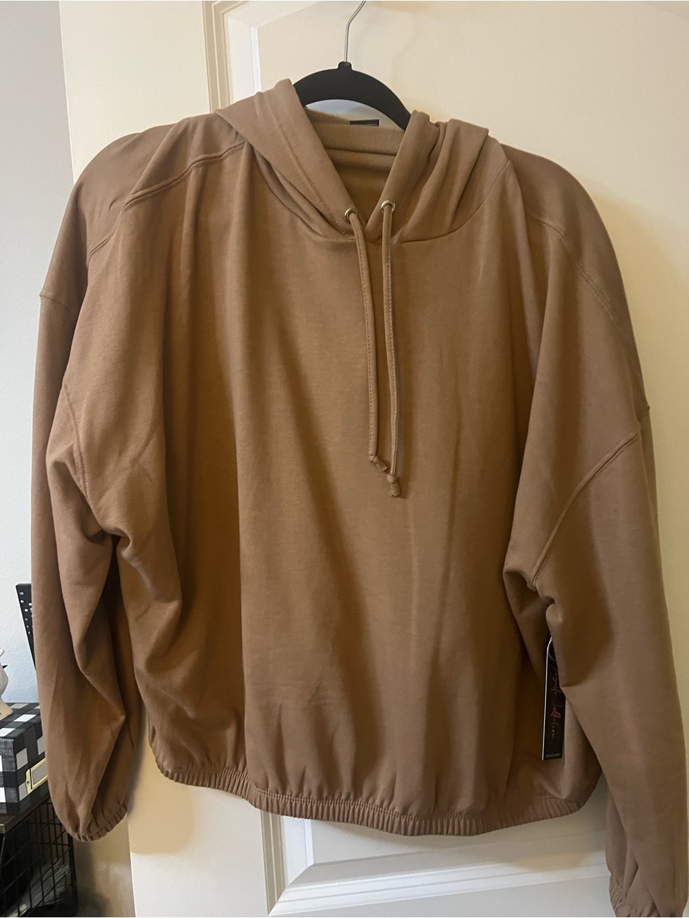 NWT Super soft crop hoodie 2X
